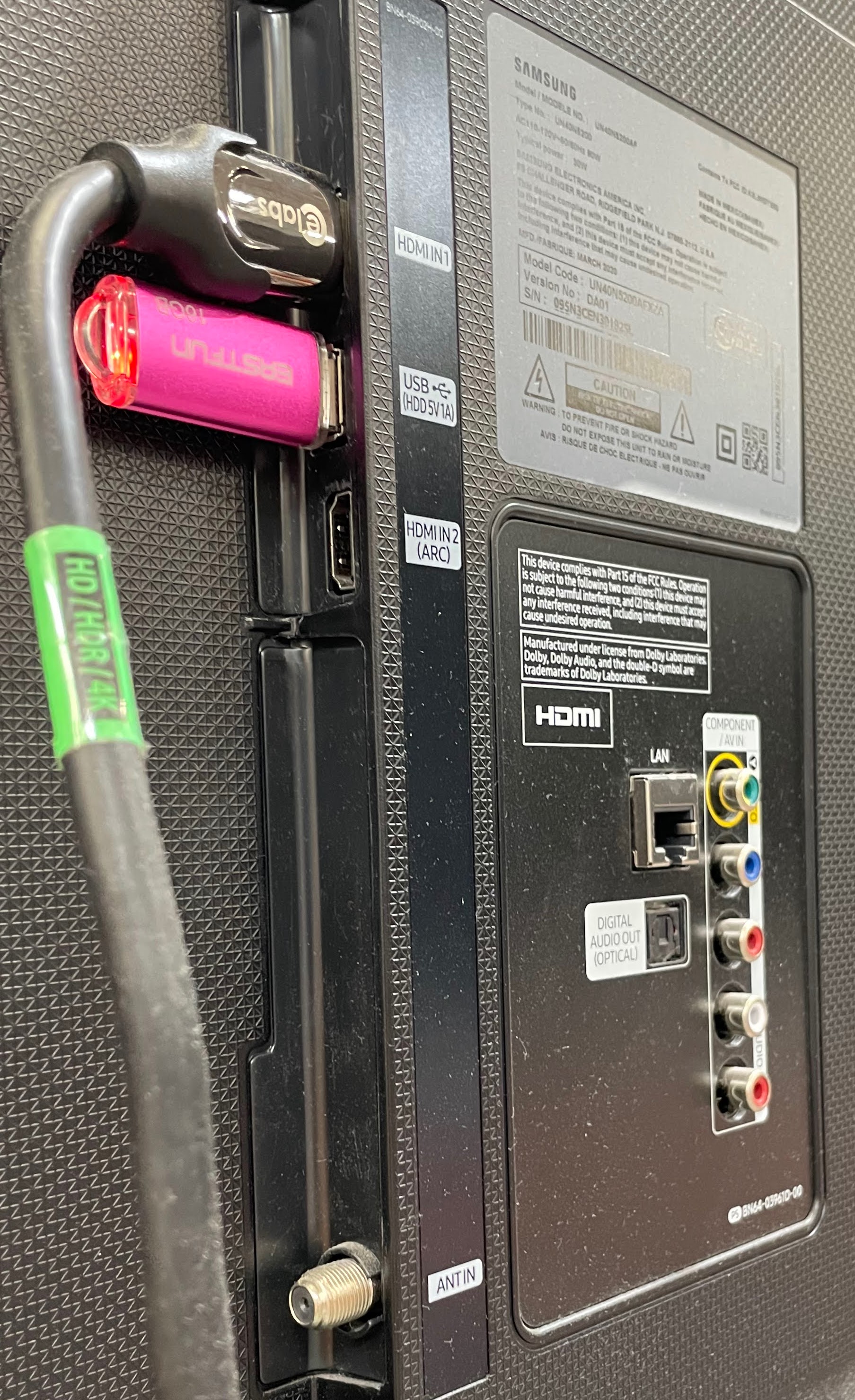 Samsung UN40N5200AFXZA