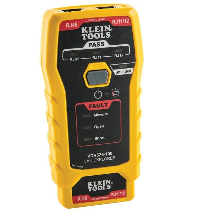 Ethernet cable tester