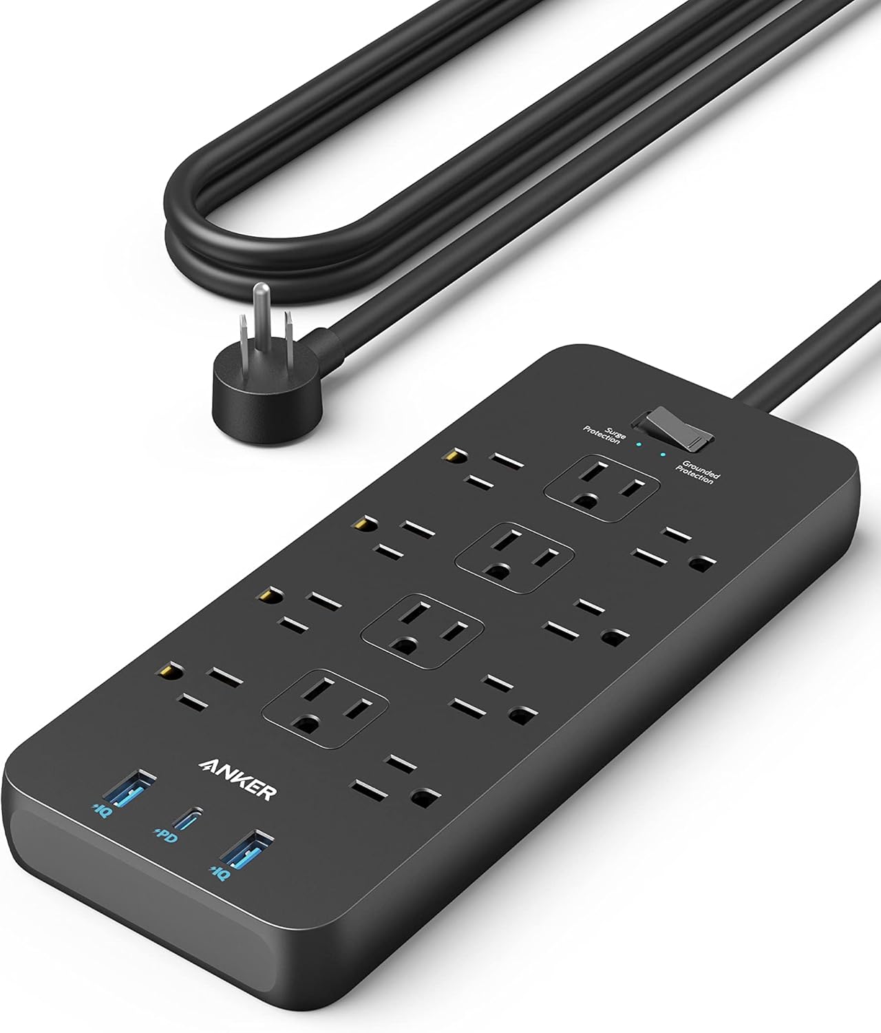 Surge protector power strip